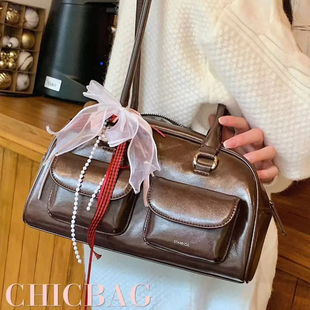 【现货】韩国standoil许允真同款包包Chubby Bag保龄球包手提包女