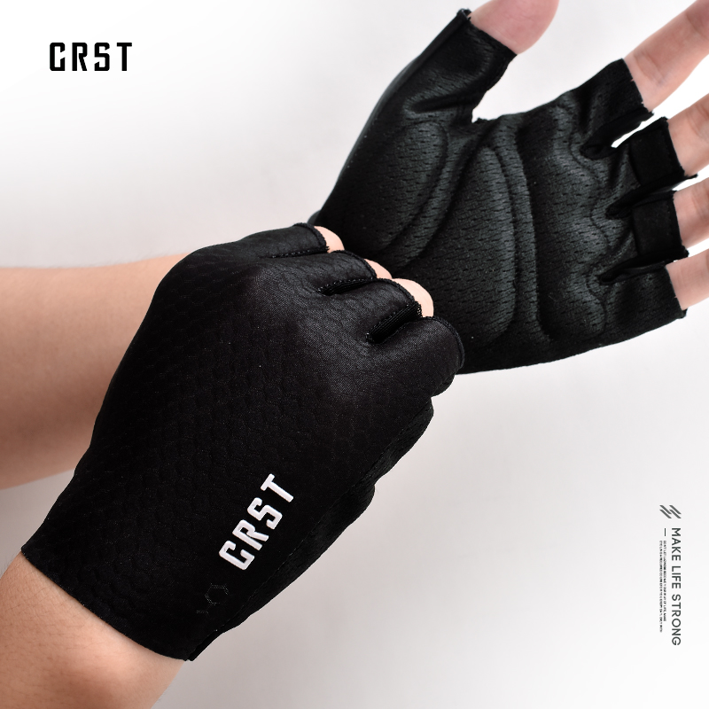 CRST防震透气骑行运动手套男女款