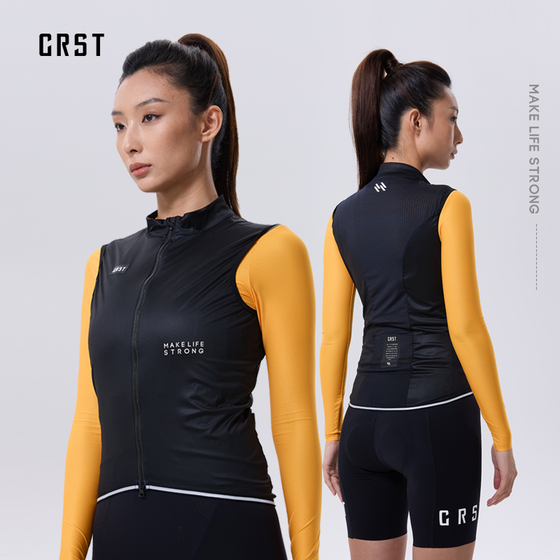 CRST四季骑行防风马甲户外骑行服