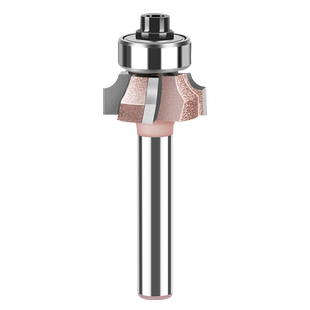 4四齿刃圆角刀木工修边机PVC封边条修边正反转圆弧R倒角刀头