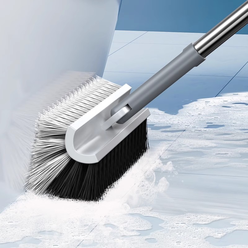 刷子硬毛卫生间刷地板无死角清洁神器洗地刷长柄浴室清洁刷缝隙刷
