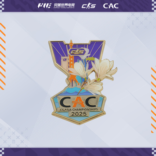 CAC 周边 城市冰箱贴金属徽章CS纪念徽章礼物反恐精英完美官方正版