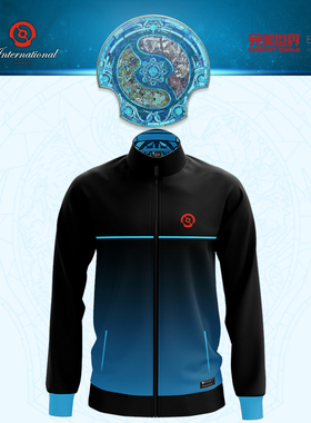 DOTA2周边TI主题选手服棒球服外套官方V社完美世界电竞旗舰店