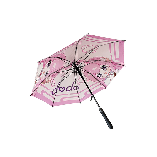 完美世界电竞虚拟偶像dodo龙姬露娜永恒长柄伞 自动伞 防风加固