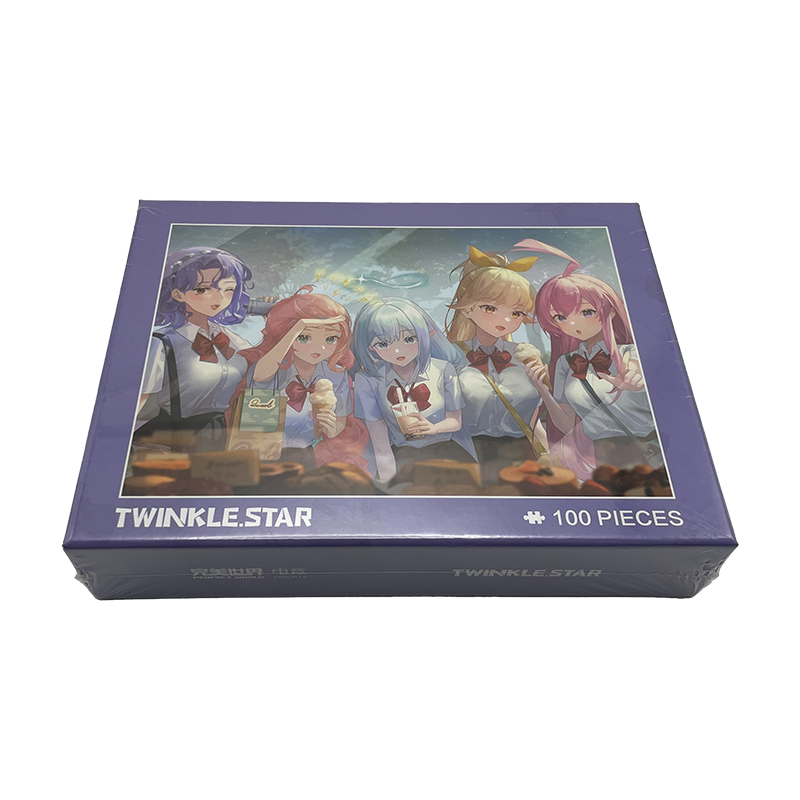 完美世界电竞虚拟偶像五姐妹拼图