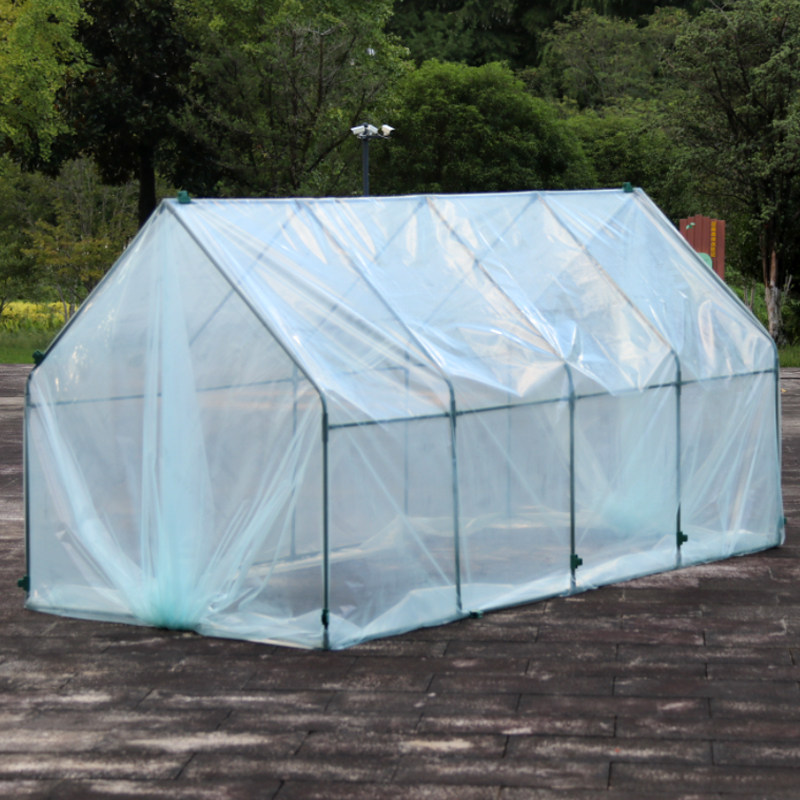 塔型简易11mm包塑铁管支架防虫阳台暖房保温挡雨大棚多肉花卉植物