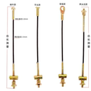 电动三轮车蜗牛手刹线圆头手刹线 加粗带皮蜗牛制动拉线扁头刹线