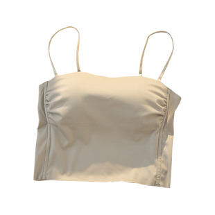 美背文胸一体背心吊带胸垫内衣2025新款爆款女抹胸内搭露背夏季薄