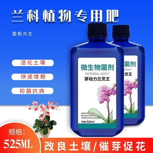 芽动力兰灵王兰花专用营养液菌肥