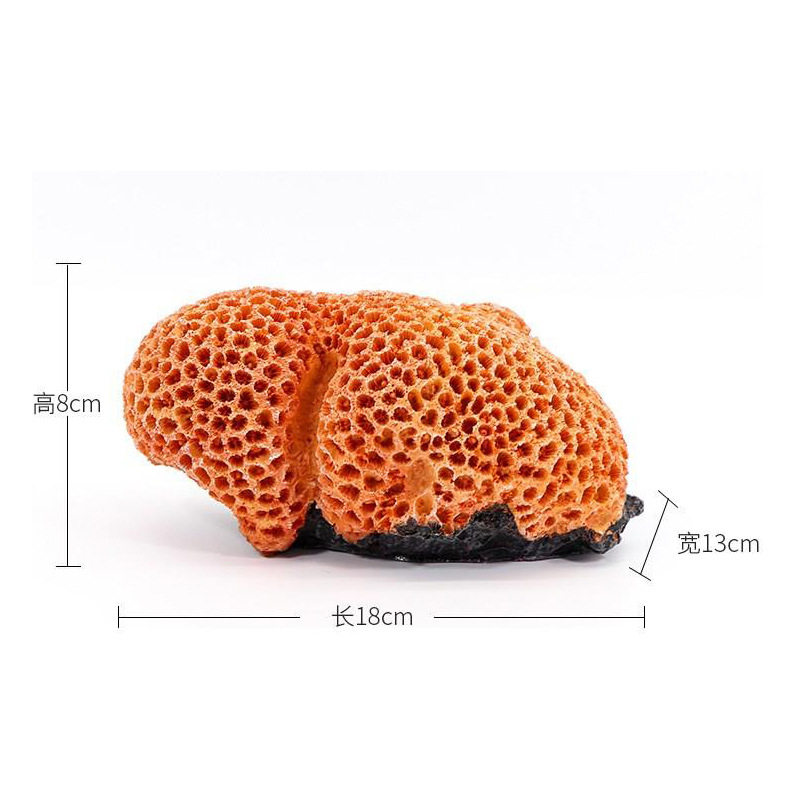 鱼缸装饰水族箱造景背景仿真青苔珊瑚礁珊瑚摆件仿海底石仿真假山