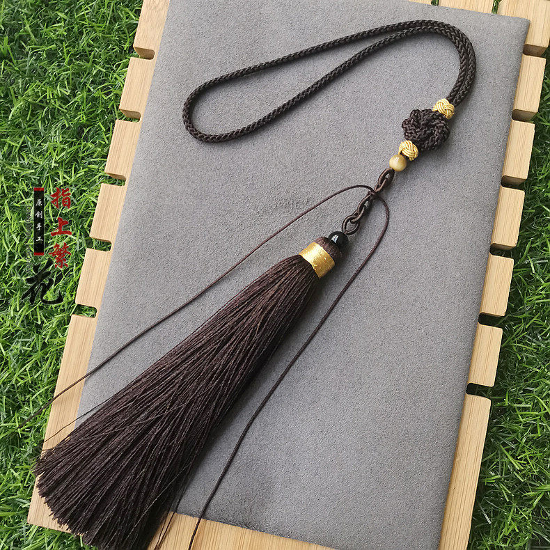 新品金石玉佩吊坠挂绳子项链挂件绳男女士车挂包挂把玩件绳蜜蜡金