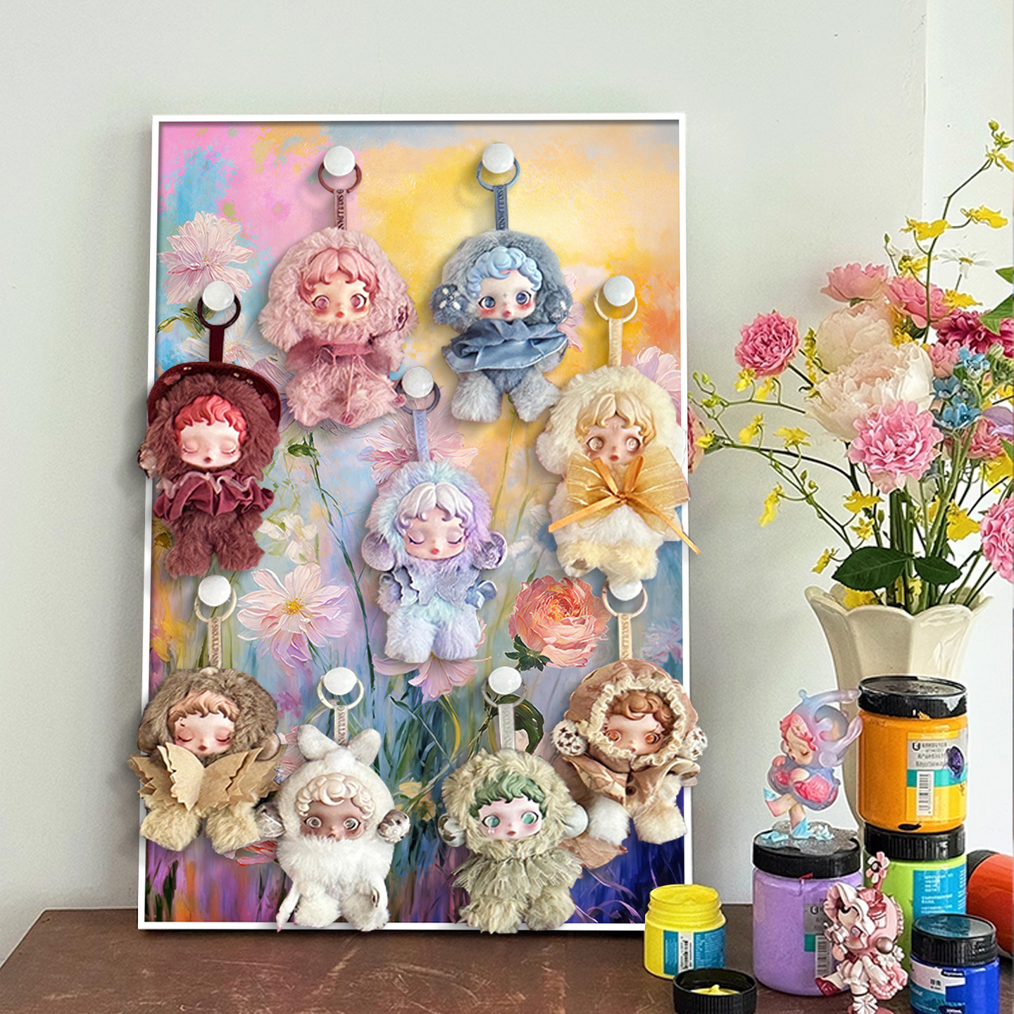 skullpanda光织园系列盲盒收纳