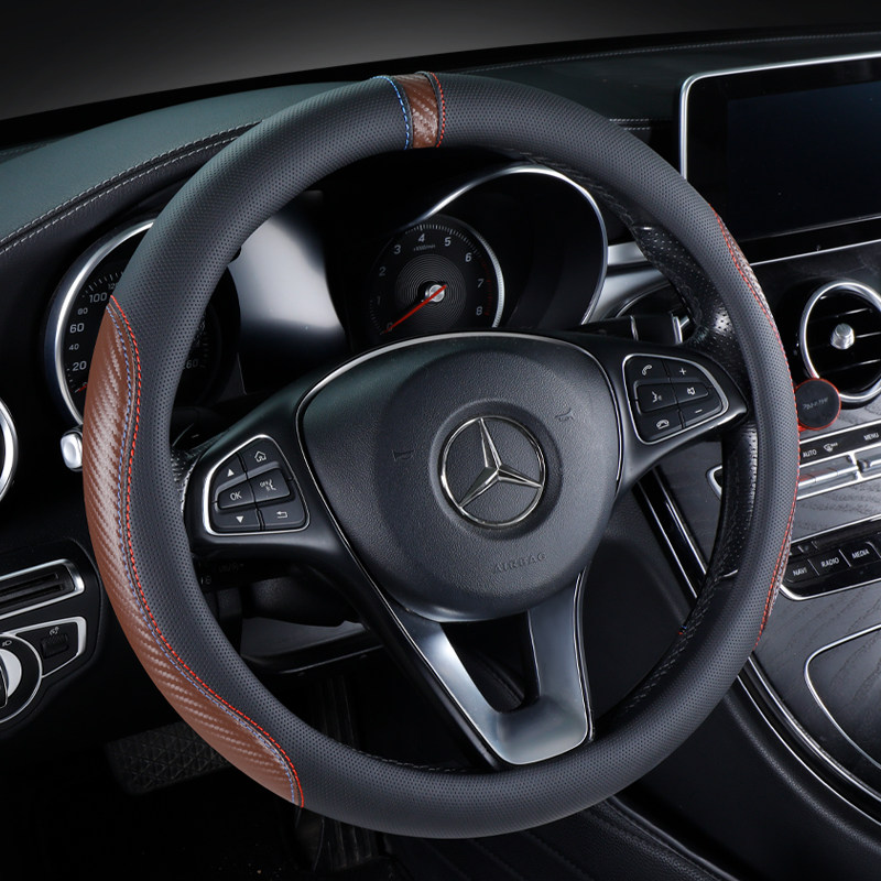 汽车把套四季通用运动风碳纤维耐脏清凉透气吸汗防滑男女方向盘套,汽车用品/电子/清洗/改装,方向盘套,淘宝优惠券,粉丝福利购,淘宝优惠卷