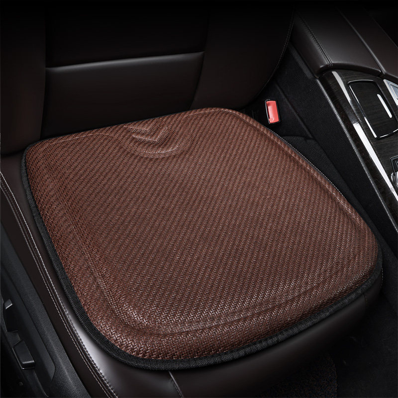 夏季新款冰藤席腰靠方垫汽车坐垫果冻科技凝胶办公垫四季通用屁垫