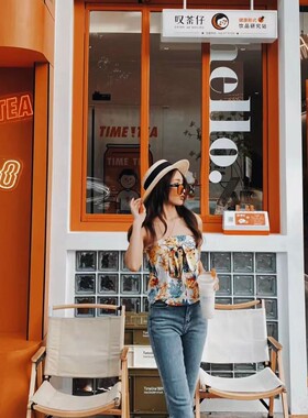 橙色商铺装饰 欢迎光临hello大型英文字母贴纸橱窗玻璃门贴防撞条