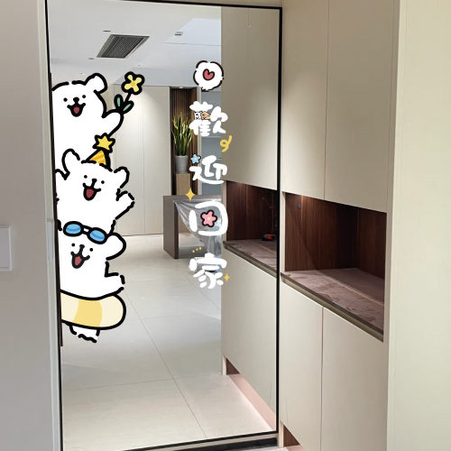防水防晒  易贴易移除 玻璃静电贴纸