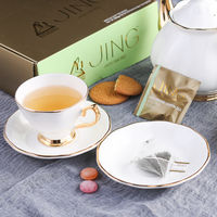 JING TEA from the UK offers 11 flavors of triangular three-dimensional mesh tea bags for tasting, including black tea, green tea and fruit tea thumbnail 3