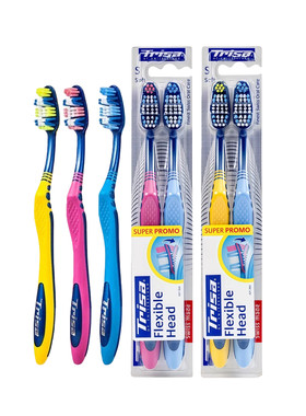 【官方正品】Trisa灵动软毛牙刷