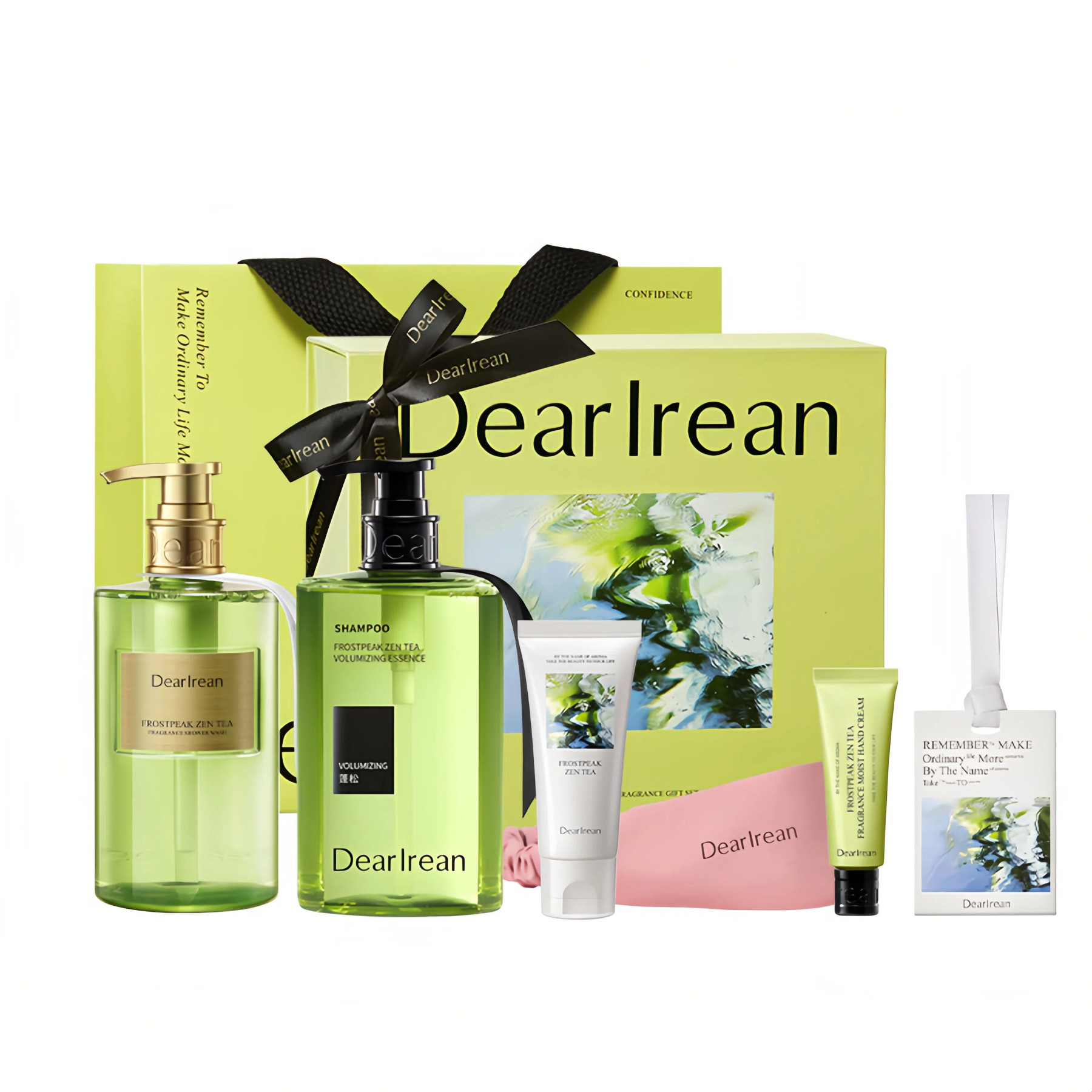 Dearlrean独特艾琳四重奏空山雪茶洗发水沐浴露润肤露护手霜礼盒