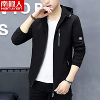 Áo khoác nam Nam Cực trùm đầu 2019 mùa thu mới trung niên nam giản dị áo khoác trùm đầu - Áo khoác ao nam