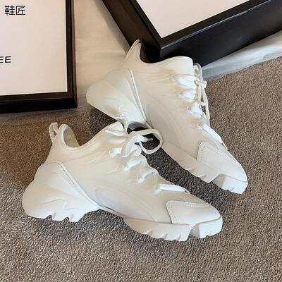 依依网红明星同款老爹鞋女2022