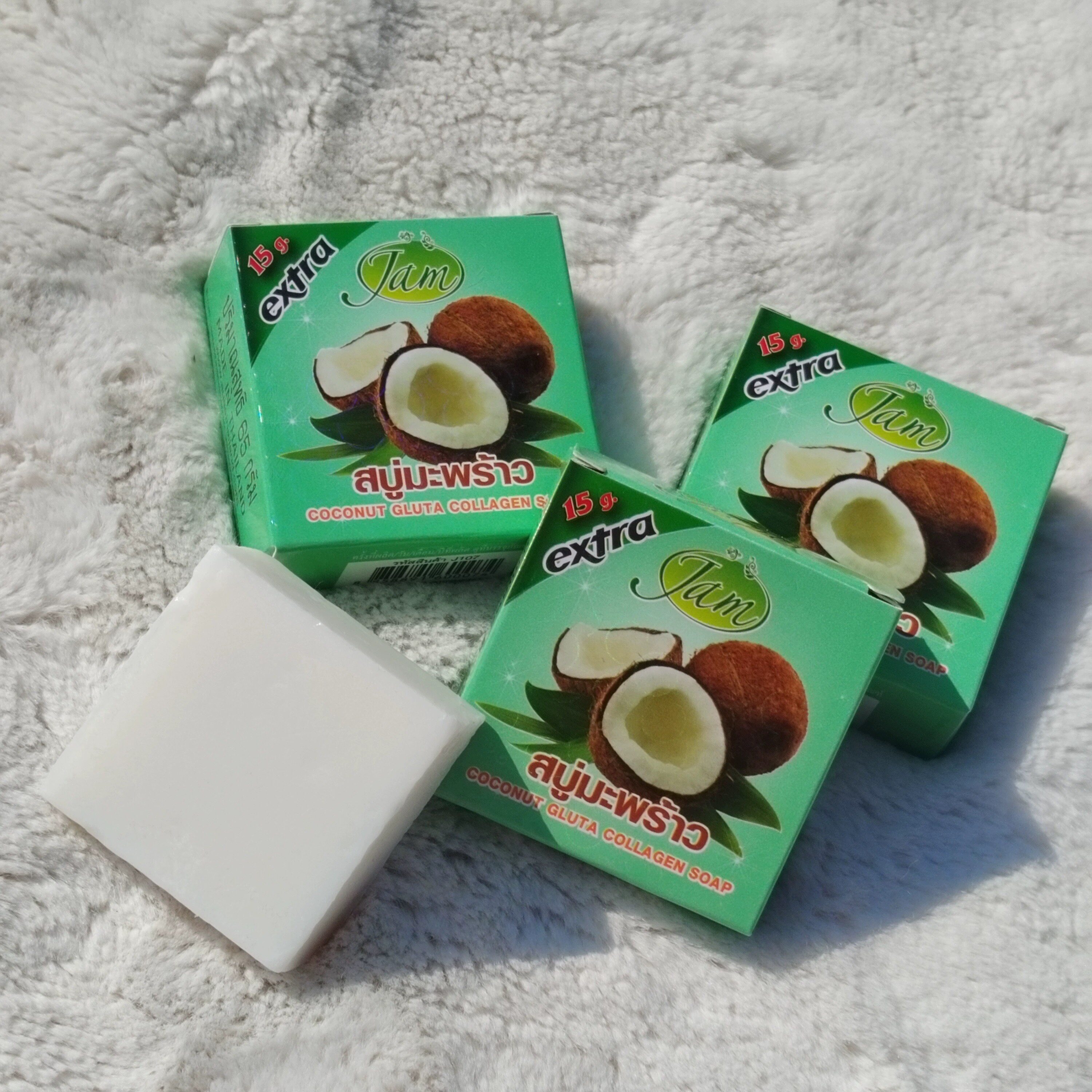 椰子加羊奶，特滋润。牛货清洁补水天然植物手工皂。洗脸皂，香皂