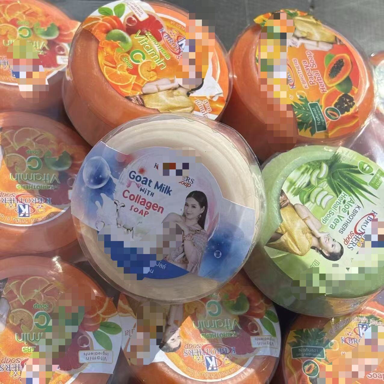 牛货啊！全是精华～～～～东南亚秘方手工皂