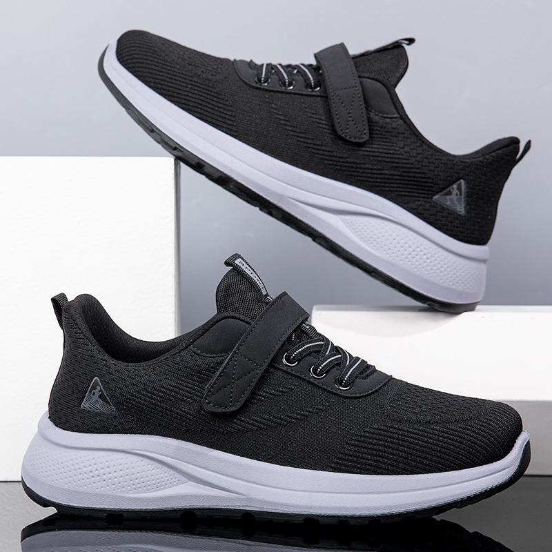 运动休闲鞋日常轻便软底健步鞋男
