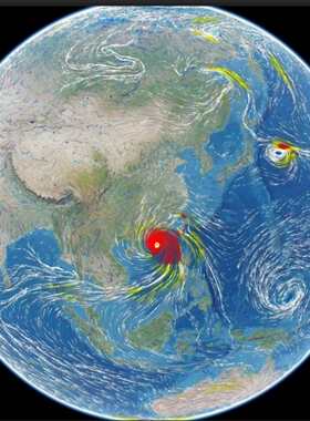 Cesium 三维风场系统，有高度，完整代码，需要直接拍