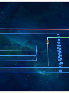 Three.Js (WebGL ThreeJs) 网页3D小人漫游星空源码