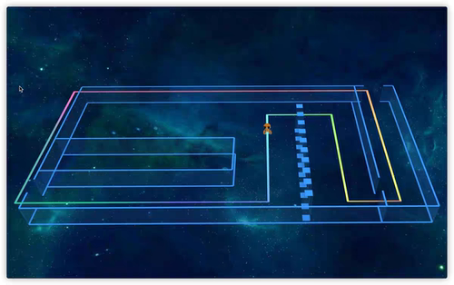 Three.Js (WebGL ThreeJs) 网页3D小人漫游星空源码