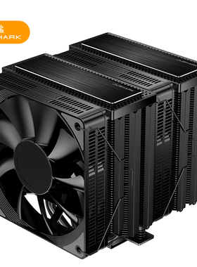 JIUSHARK九鲨JF200黑化CPU散热器AM5风冷13代12代1700PWM风扇4PIN