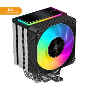 JIUSHARK九鲨JF100RS风扇ARGB10CM12代CPU散热器AMD4PIN风冷DIY