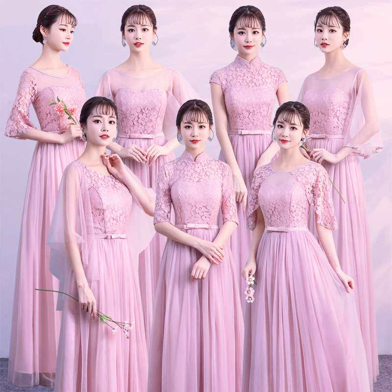 Bridesmaid Dresses 2019 new pattern summer have more cash than can be accounted for Chinese style Sisters Dress skirt temperament Chinese style banquet Evening dressin the Women's clothing/Boutique , Wedding/Cheongsam/Formal dress , Formal dress/Evening  category - from Buy2taobao.com to provide professional Taobao agent buy service