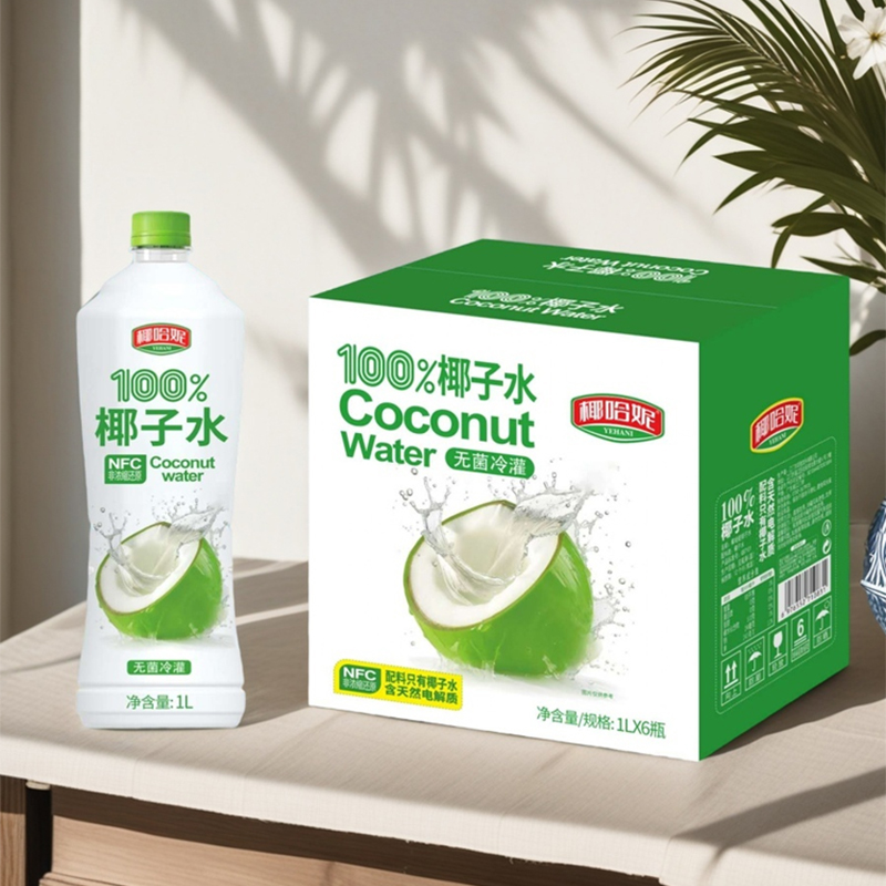 椰哈妮100%椰子水NFC电解质