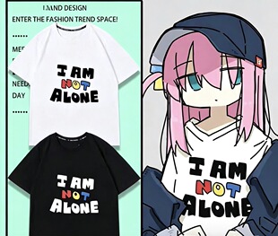 后藤一里同款二次元COS衣服上衣孤独摇滚t恤动漫周边短袖应援服