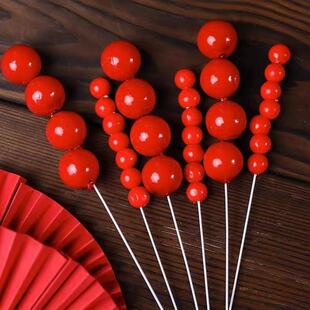 新年冰桶葫芦蛋糕装饰插件平安喜乐茁壮成长醒狮舞狮周岁国潮风