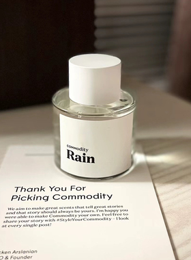 commodity rain香水小样Book Rain雨纽约小众香 MimosaMilk Wool