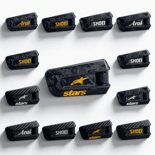 适用于二代CARDO EDGE PRO 贴纸保护贴膜装饰拉花贴花外壳贴画