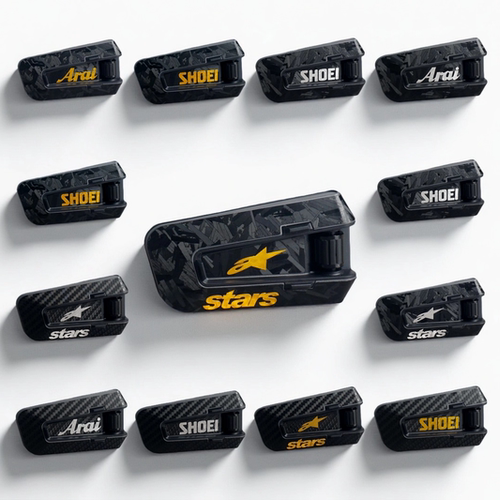 适用二代CardoEDGE外壳装饰贴纸