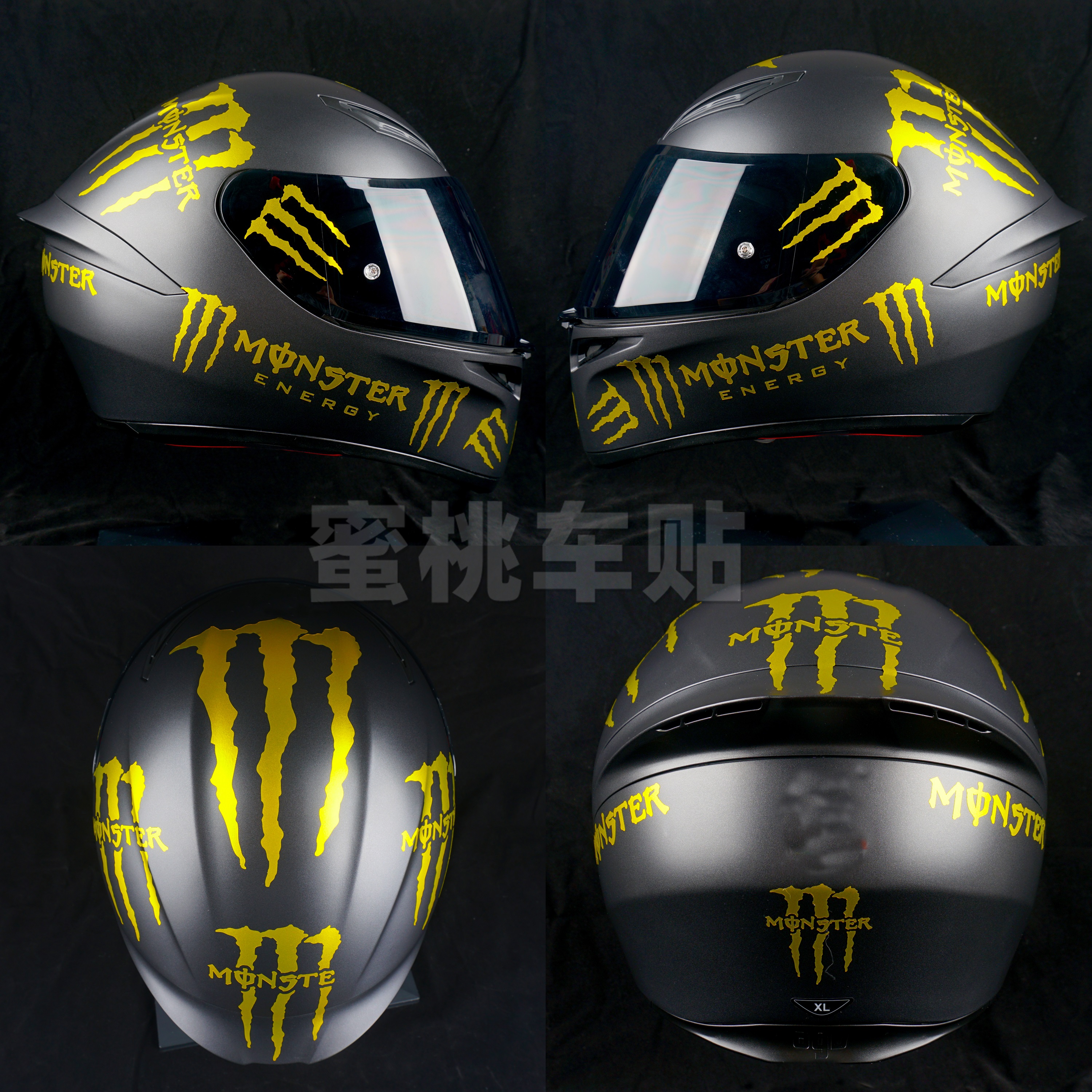 适用于AGVK1SPISTA头盔贴纸