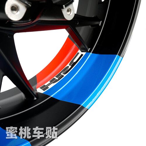 适用CBR500RSuperFour轮毂贴纸