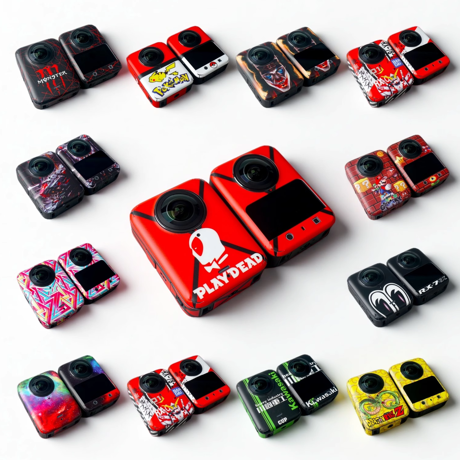 适用于大疆360保护膜保护壳贴纸