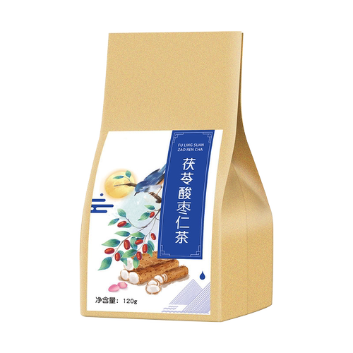 酸枣仁百合茯苓茶叶山药红枣睡茶包花茶组合袋装晚安熬夜养生茶眠