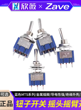 钮子开关 扭摇头摇臂MTS-102 103 202 E-TEN1021 1322拨动二/三档