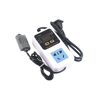 W2023数显湿度控制器 XH-W3005加湿除湿恒湿智能插座数字控湿仪