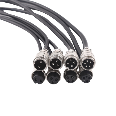 双头带线航空插头GX16-2345芯