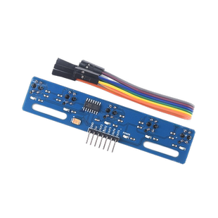 5路循迹传感器模块TCRT5000 智能循迹小车避障机器人光电巡线红外