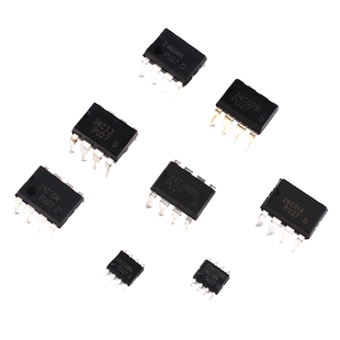 AT24C02B/01A/04N/08BN/16/32存储器IIC芯片IC贴片SOP8直插DIP8