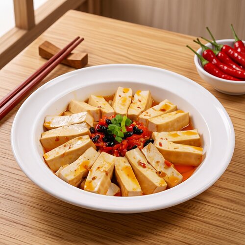 花石嫩香干小炒湘菜豆腐干食材